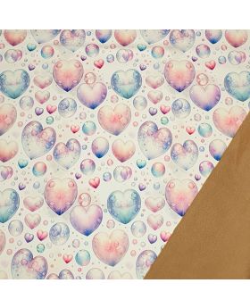 Softshell audums SIRDIS uz gaiša fona, 310 g/m2