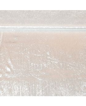 Burzītais samts (poliesters, trikotāža) SNIEG BALTS, 170 g/m2, 150cm