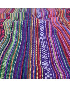 Tautiska stila poliestera audums - VIOLETS