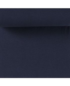 Cotton jersey cuffing NAVY 