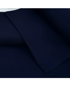 Kokvilnas trikotāžas manžete TUMŠI ZILS tonis, 2X2 rievota, 300 g/m2, (platums ap 120-125 cm) 