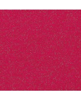 Cotton sweat jogging with GLITTER - FUCHSIA shade, 260 g/m2